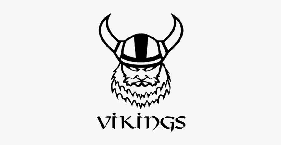 Horn Clipart Mn Vikings - Viking Font, Transparent Clipart