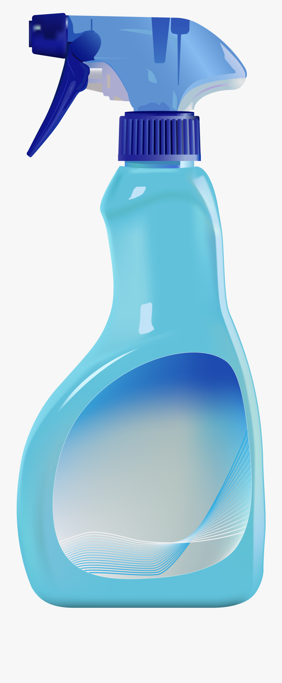 Plastic Bottle Spray Bottle - وکتور شیشه پاک کن, Transparent Clipart