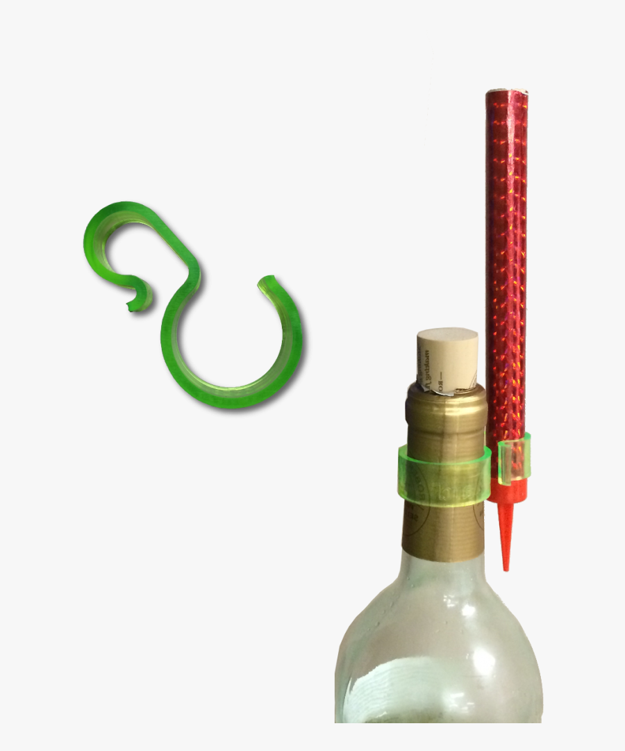 Bottle Clips Single Spirit - Glass Bottle, Transparent Clipart