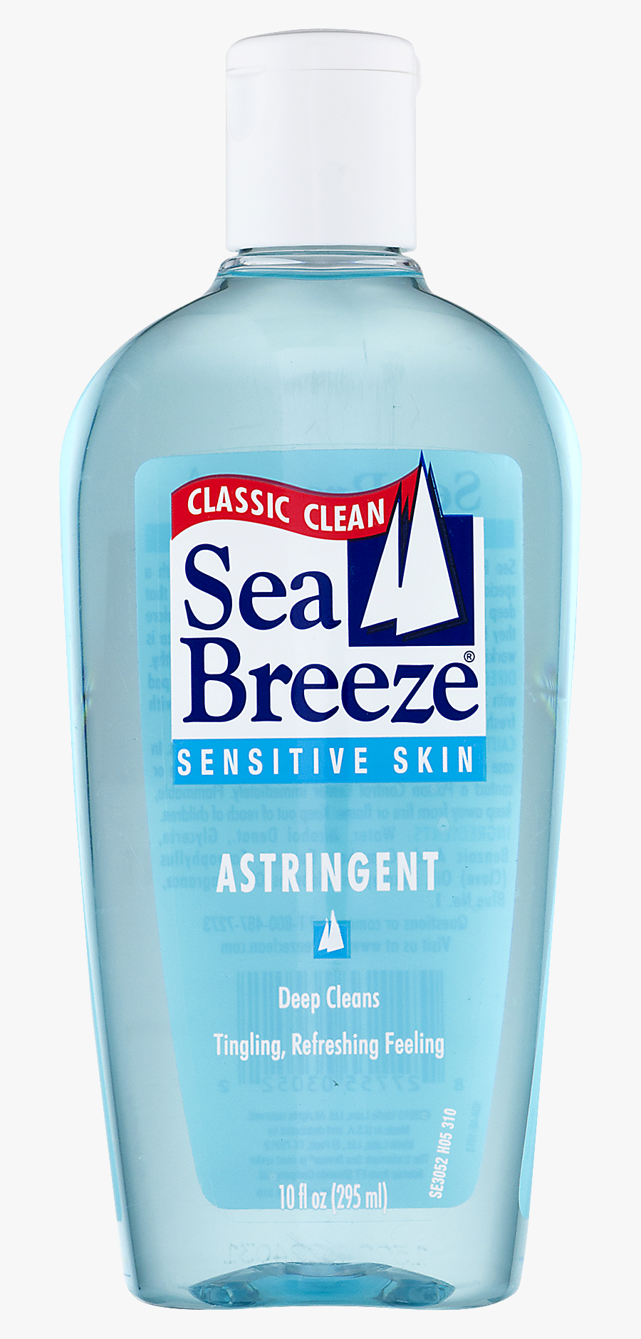 Sea Breeze Sensitive Skin Cleanser, 10 Oz - Sea Breeze Sensitive Skin, Transparent Clipart