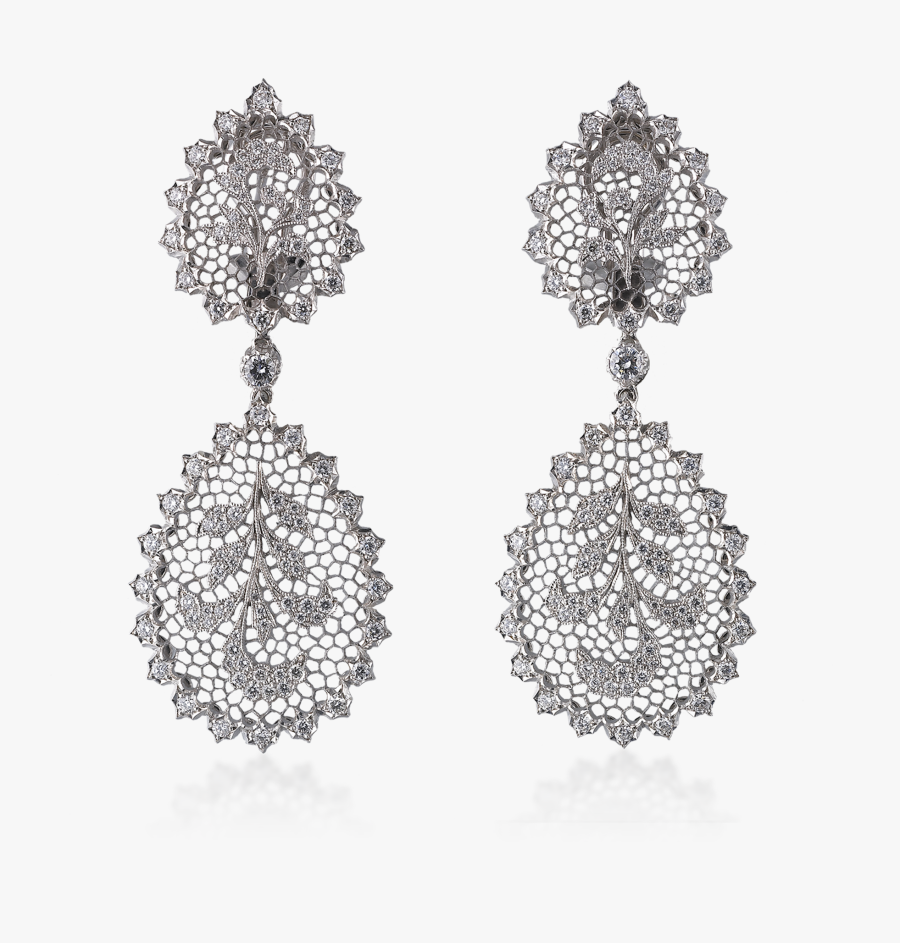 Ornato Pendant Earrings With Chain, Transparent Clipart