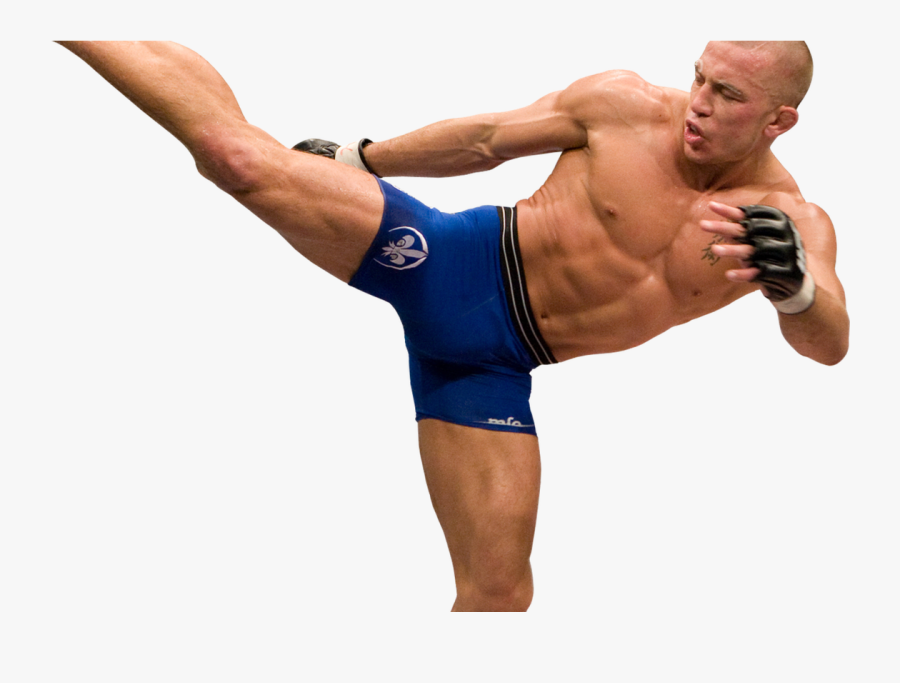 Injury Update Ufc Champ - George St Pierre Full Body, Transparent Clipart