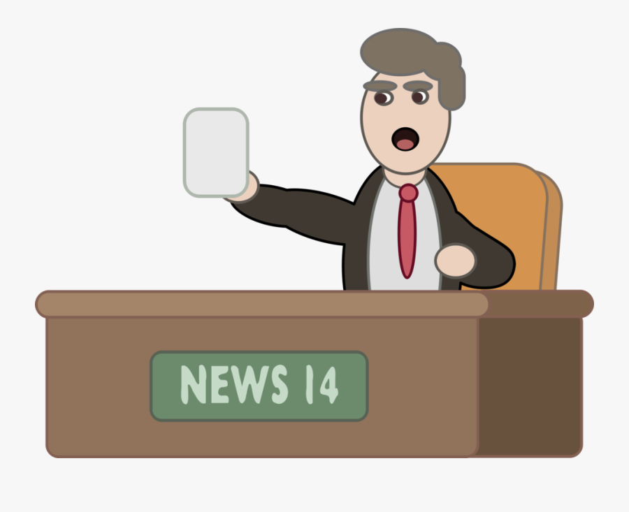 Human Behavior,thumb,joint - Cartoon News Desk Png, Transparent Clipart