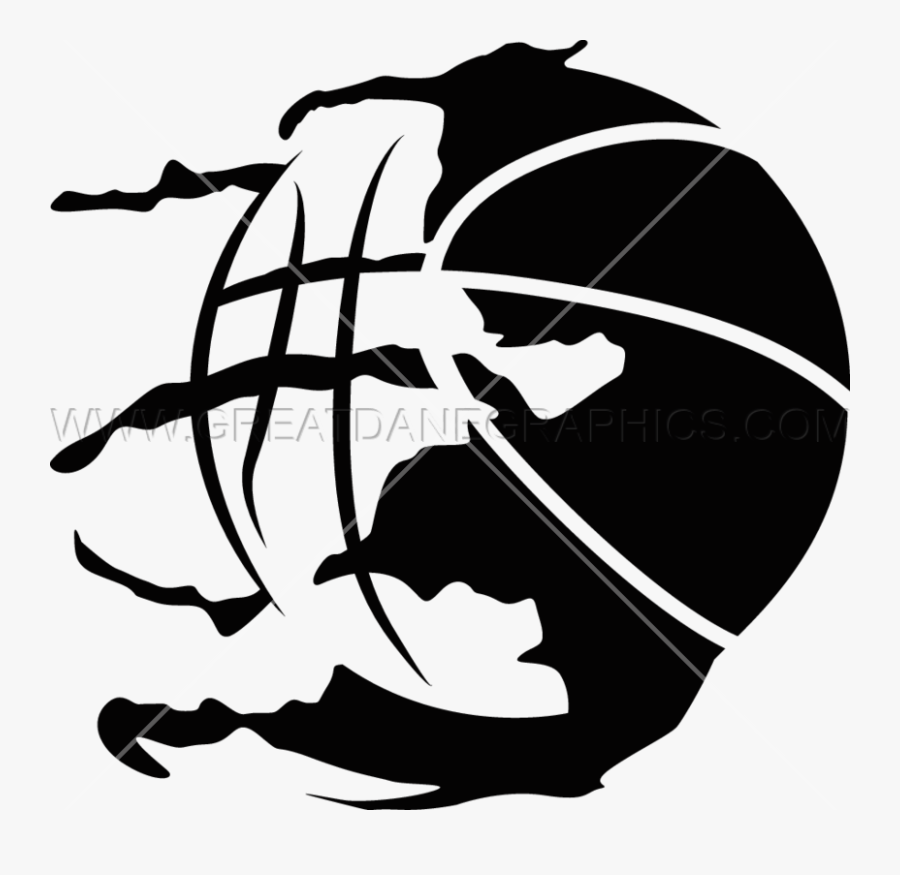 Paintball Clipart - Black Basketball Ball Png Transparent Background, Transparent Clipart