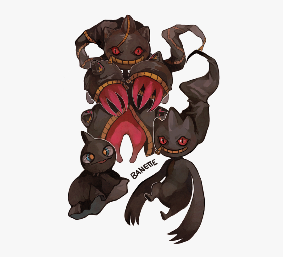 Pokemon Banette Whoop Hipsun Hei Tumbrl Size Limitations - Cartoon, Transparent Clipart