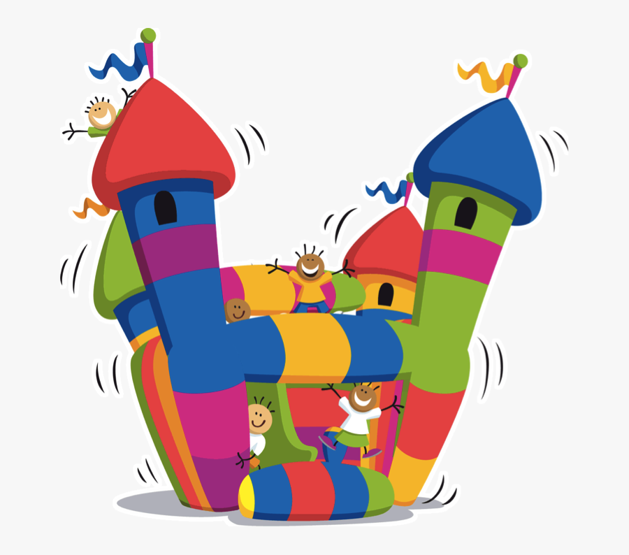 Feast Clipart Castle - Bouncy House Clipart Png, Transparent Clipart