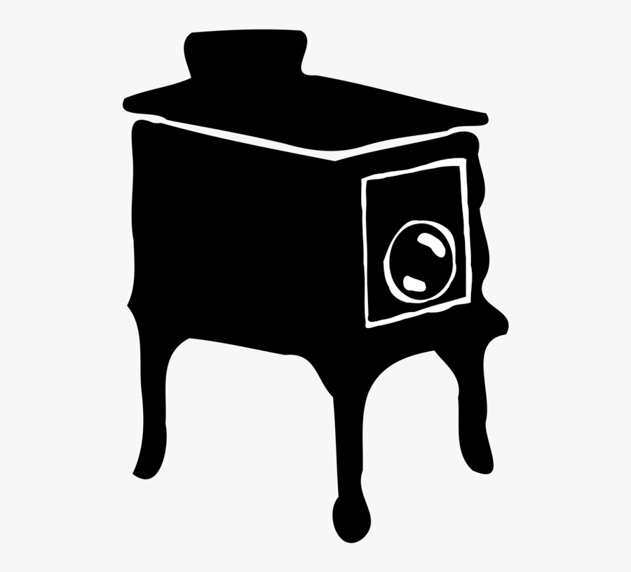 Stove, Furnace, Burner, Silhouette, Fuel, Metal, Power - Wood Stove Clipart, Transparent Clipart