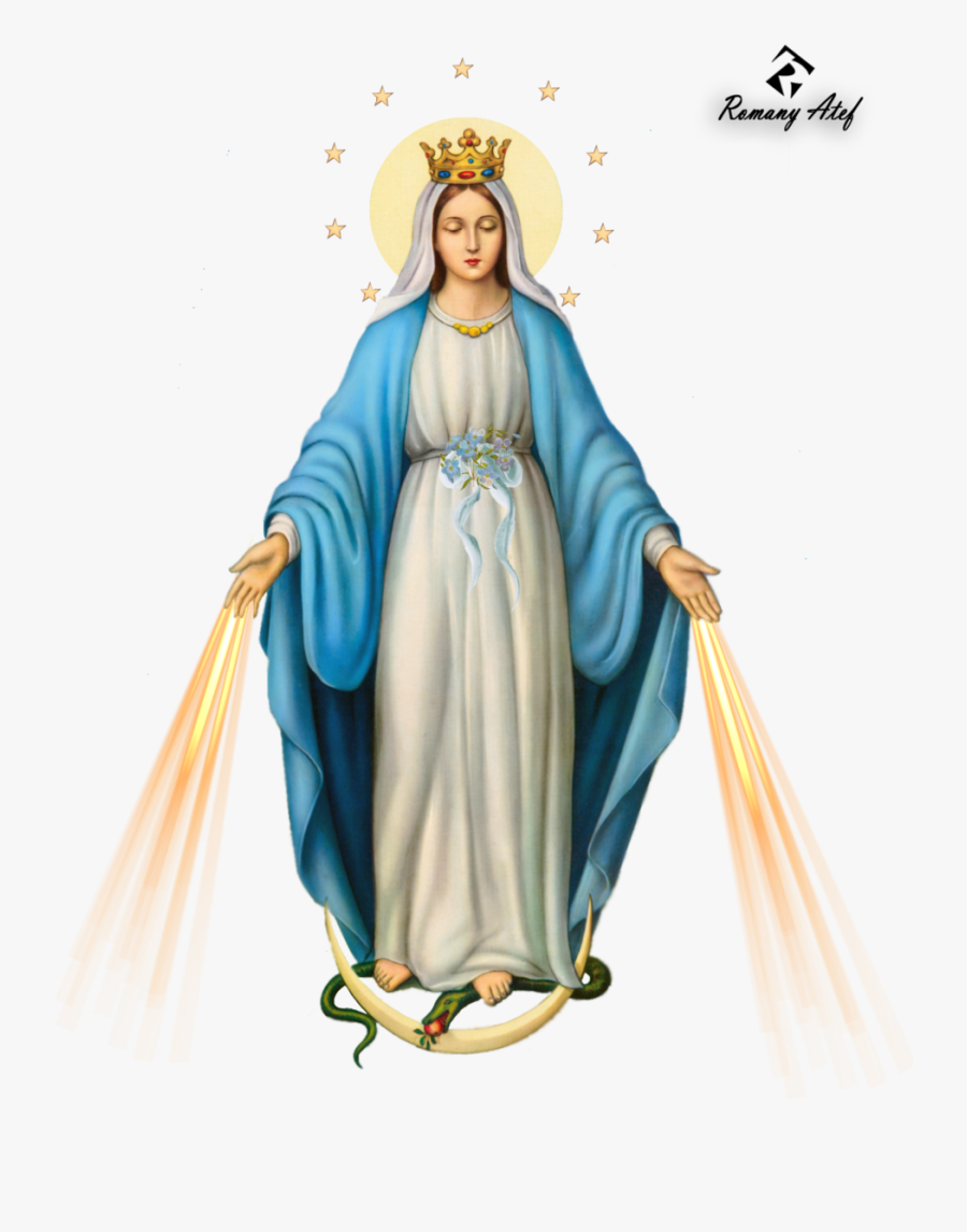Conception Holy Obligation Of Novena Feast Mary Clipart - Mother Mary Png, Transparent Clipart