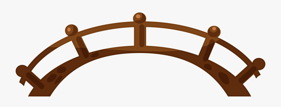 Cartoon Bridge Transparent Background, Transparent Clipart