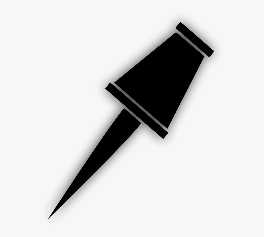 Thumbtack/pushpin 2 Clip Art Download - Drawing Pin, Transparent Clipart