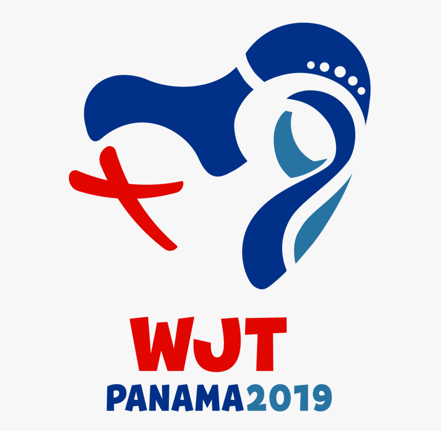 City Diocese Of Panama Feast Youth 2019 Clipart - Logo Jmj Panama 2019, Transparent Clipart
