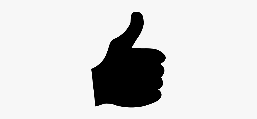Free Vector Thumb - Small Thumbs Up Clipart, Transparent Clipart
