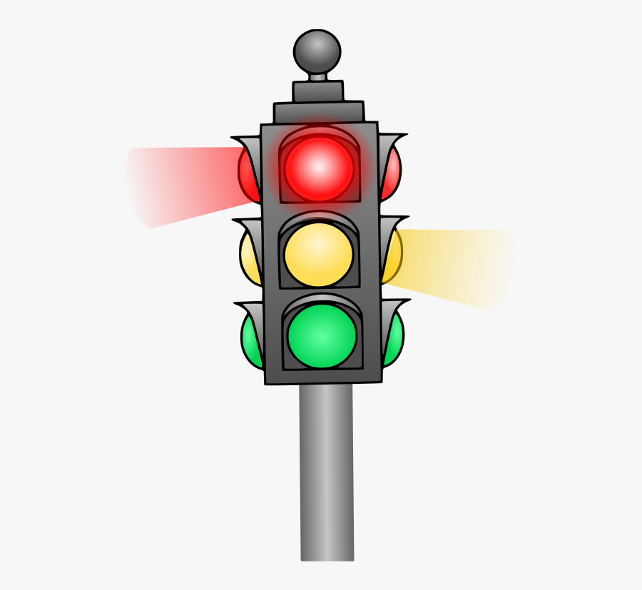 Traffic Signs Clipart, Vector Clip Art Online, Royalty - Traffic Light Signal Clipart, Transparent Clipart