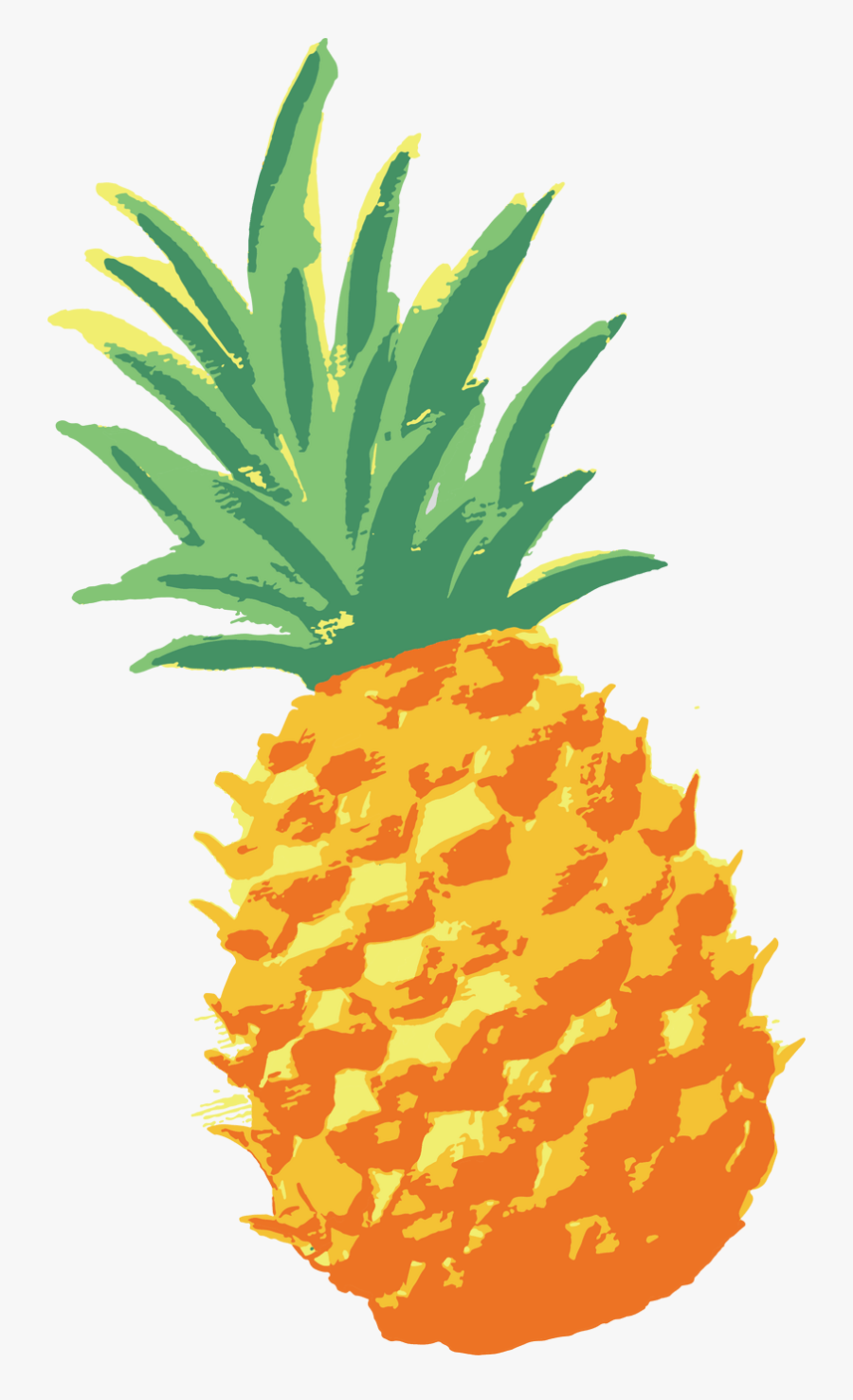 Network Ananas Pineapple Watercolor Vector Graphics - Pineapple Summer Png, Transparent Clipart