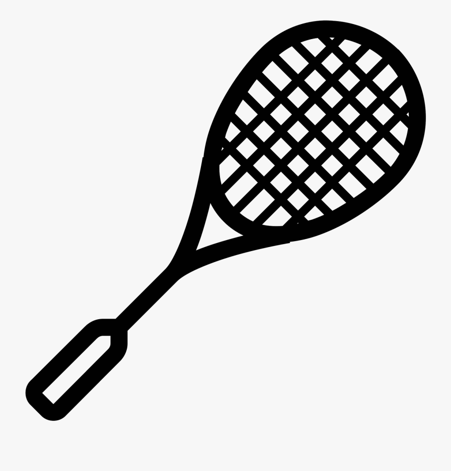 Transparent Enigma Clipart - Squash Racket Icon, Transparent Clipart