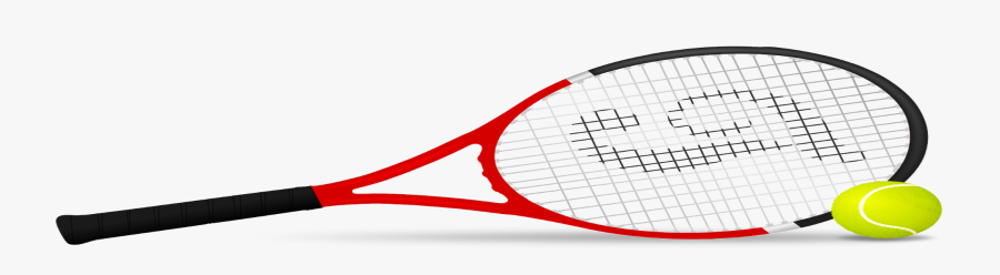 How A Tennis Racket Stops Me Grieving - Racket Tennis, Transparent Clipart