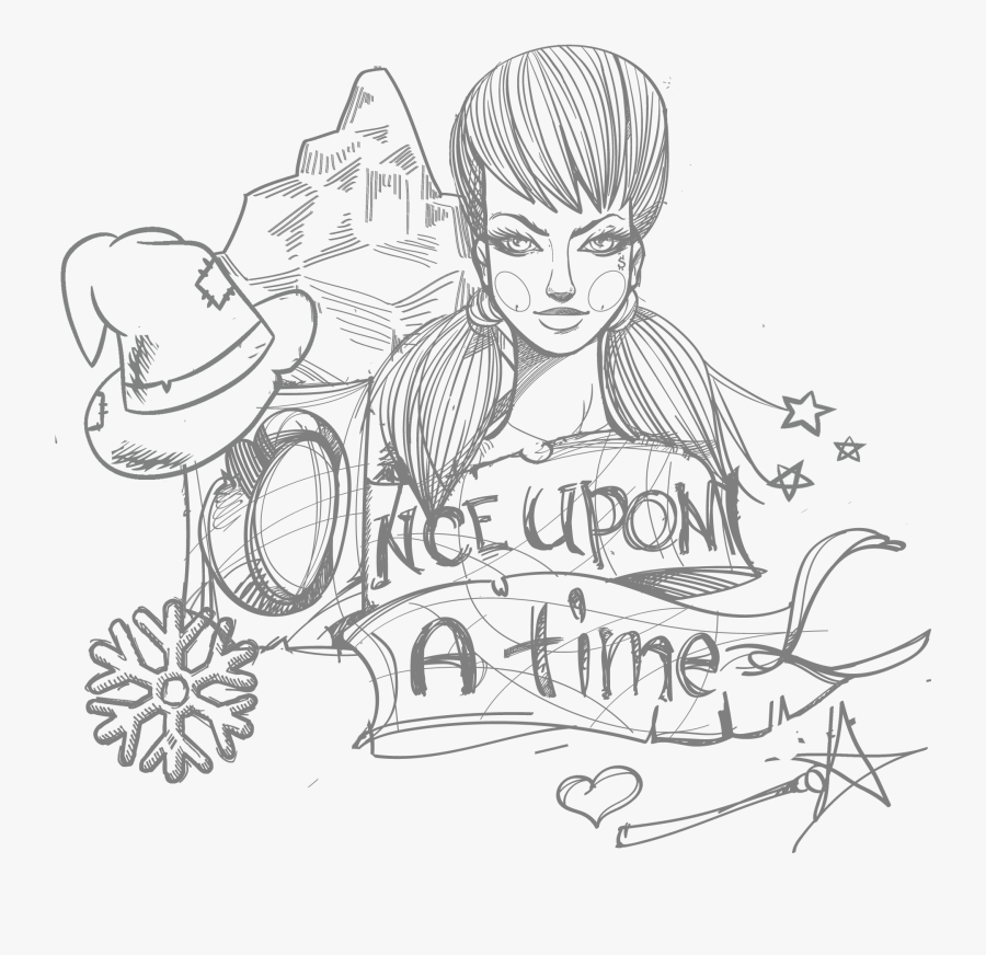 Bulgaria The And Winter Whirlwinds - Fairytale Clipart Black And White, Transparent Clipart