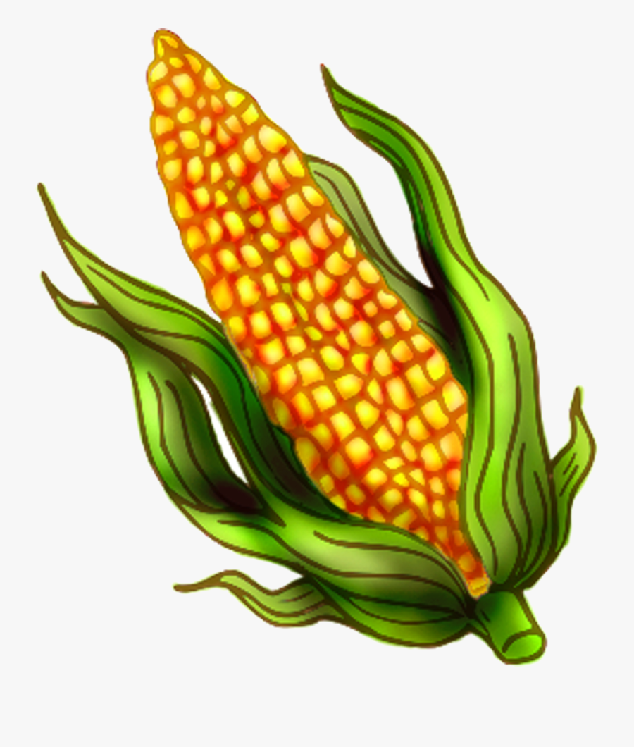 Corn Free Sweet Clipart Clip Art Image Of Transparent - Thanksgiving Corn Clip Art, Transparent Clipart