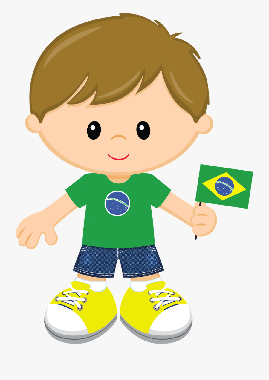 Http Danimfalcao Minus Com - Menino Futebol Brasil Png, Transparent Clipart