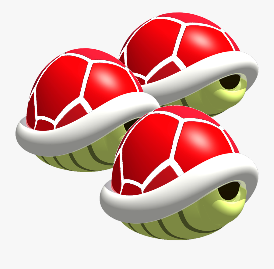 Playdough Clipart Red - Mario Kart 64 Shell, Transparent Clipart