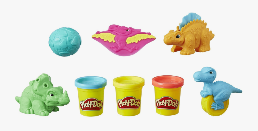 Transparent Play Doh Png - Набор Для Лепки Малыши Динозавры, Transparent Clipart