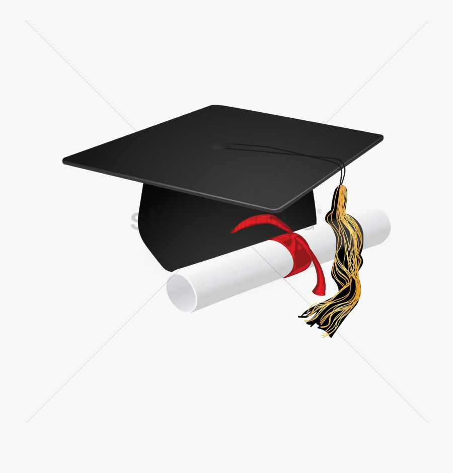 Graduation Cap Png Transparent - Transparent Background Graduation Cap, Transparent Clipart
