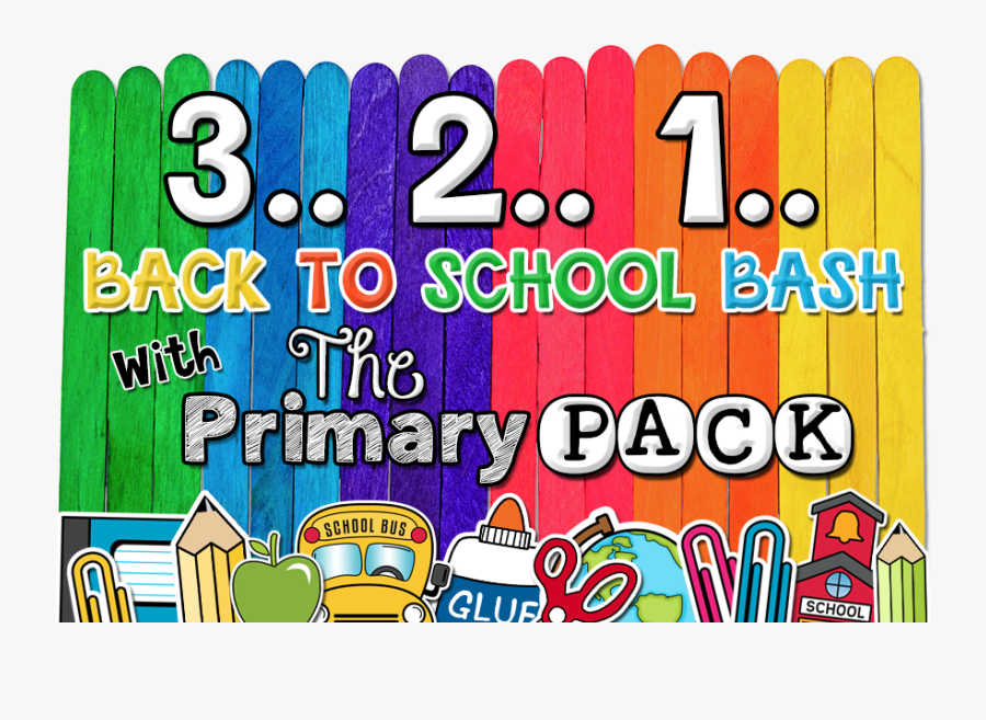 Bloomz Net 321 Back To School Bash, Transparent Clipart