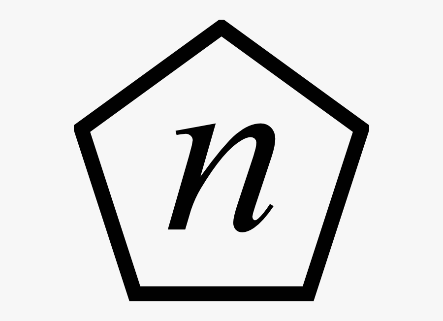 Letter N, Transparent Clipart
