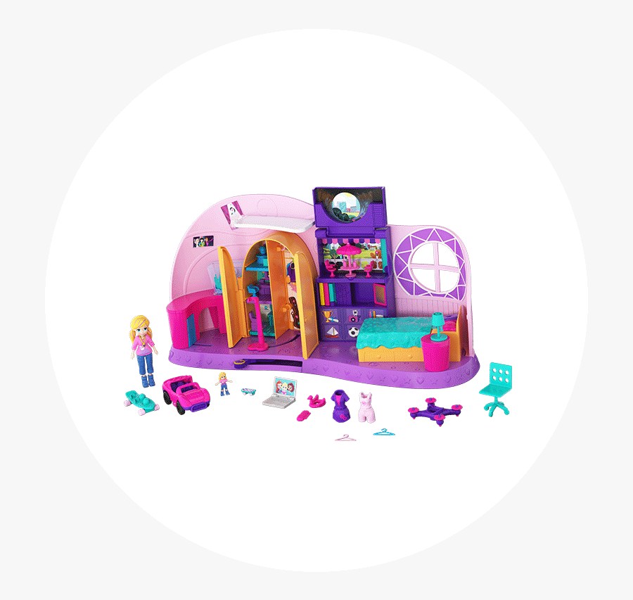 Tiny Polly Pocket 2019, Transparent Clipart