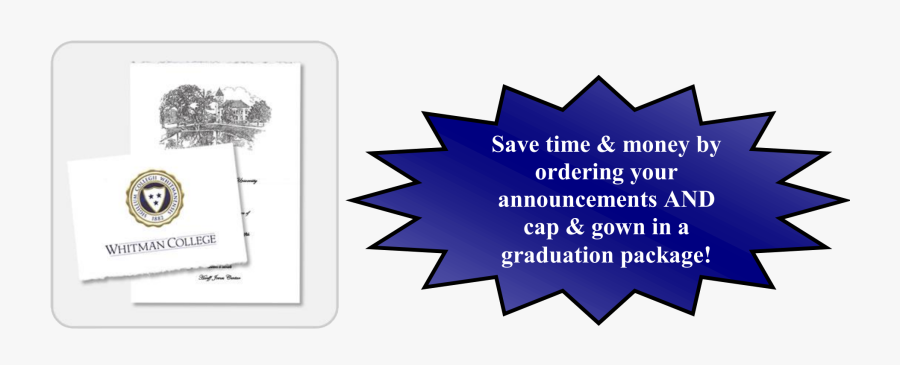 Your Graduation Announcement Has Been Designed Especially - Best Promotion Png, Transparent Clipart