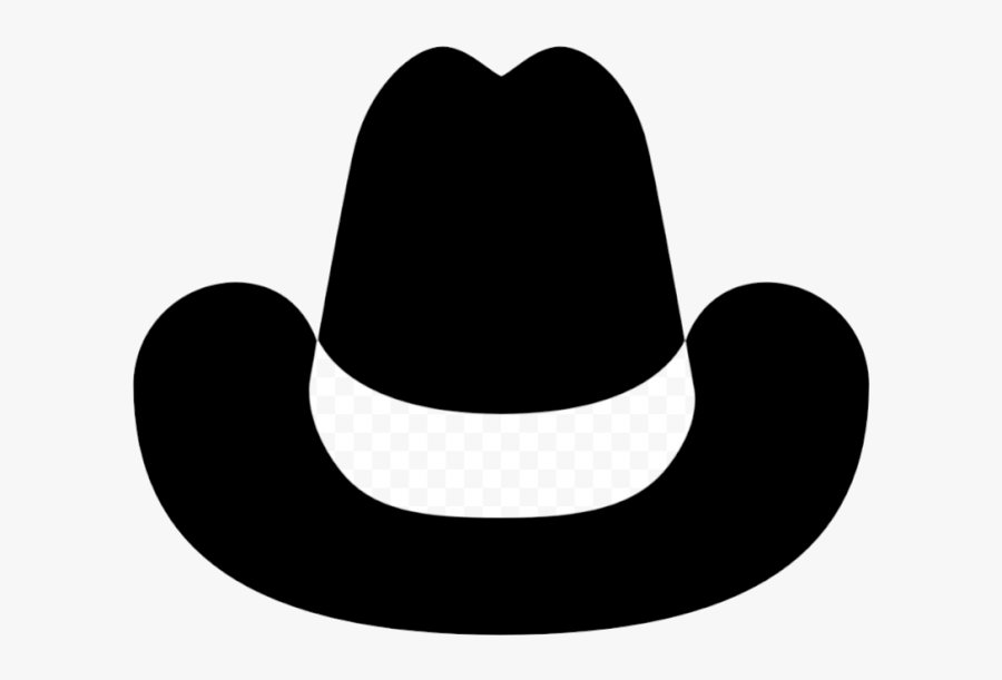 Witch Hat Clipart Black And White Www Transparent Png - Black Cowboy Hat Clipart, Transparent Clipart