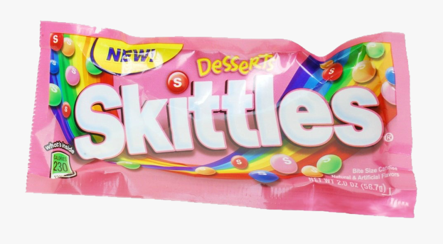Skittles Desserts 2 Oz - New Desserts Skittles Pink, Transparent Clipart