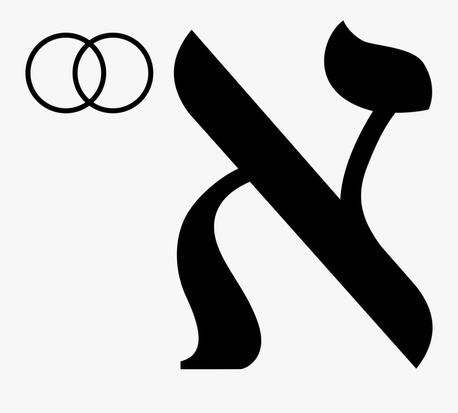 Hashtag Nun Bulimia Nervosa Hebrew Alphabet - Hebrew Aleph Png, Transparent Clipart