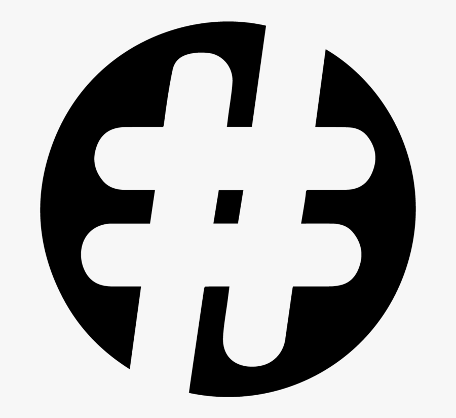 Transparent Hashtag Clipart - Hashtag Png, Transparent Clipart