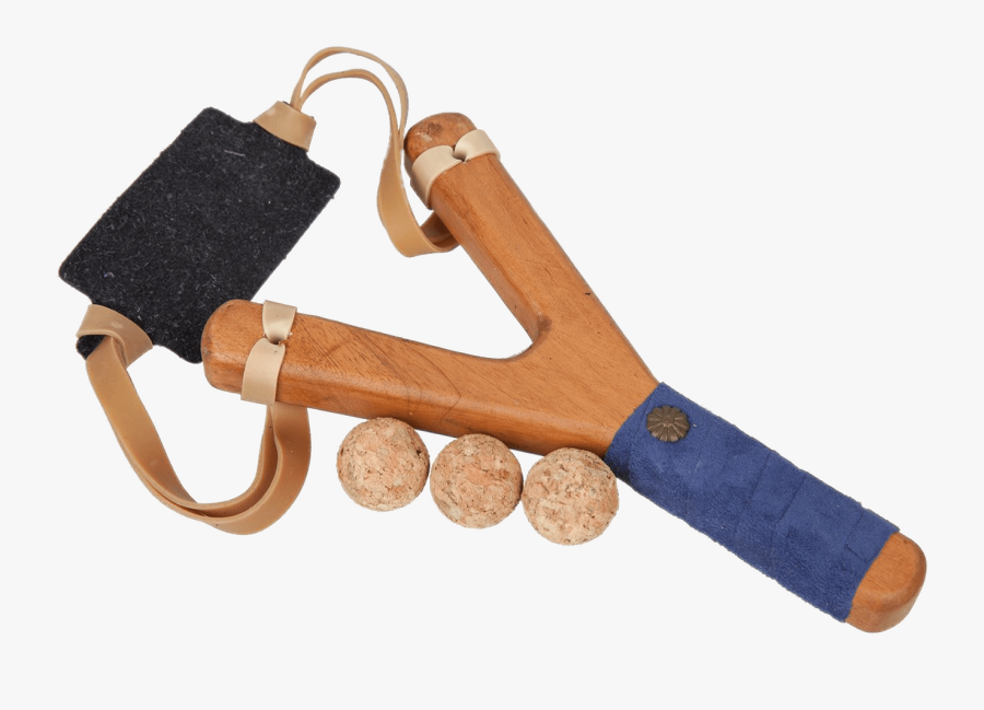 Slingshot With Blue Handle - Slingshot Png, Transparent Clipart