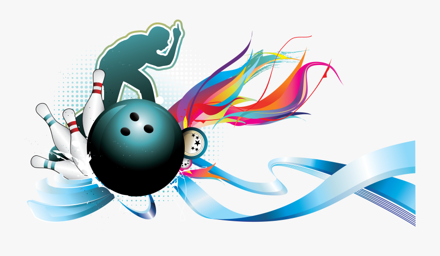 Ten Pin Bowling - Bowling Png, Transparent Clipart