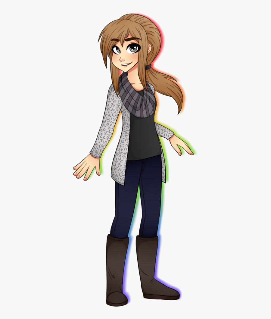 Long Hair Clipart Bushy - Cartoon, Transparent Clipart