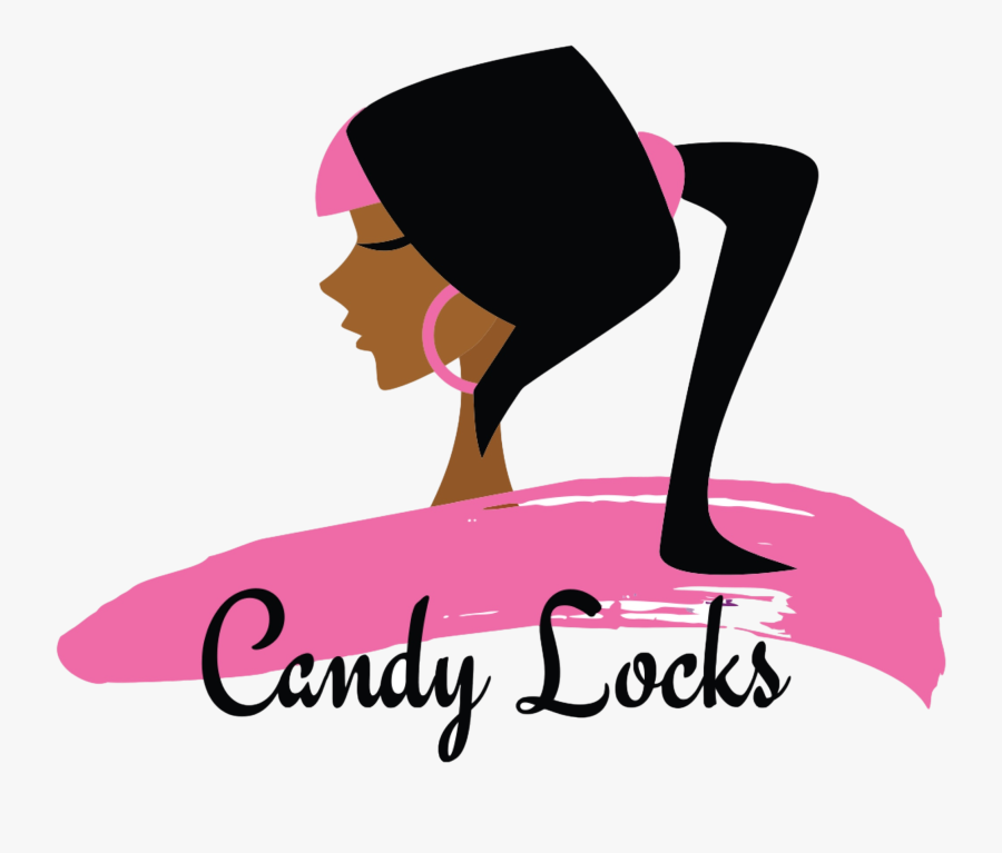 Long Hair Clipart Hair Logo - Illustration, Transparent Clipart