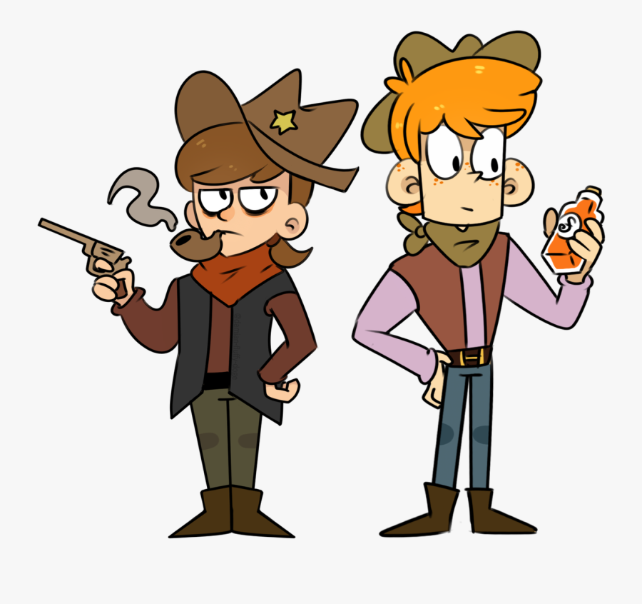 Saloonatics Hashtag On Twitter - Eddsworld Sheriff Thompson X Todd, Transparent Clipart