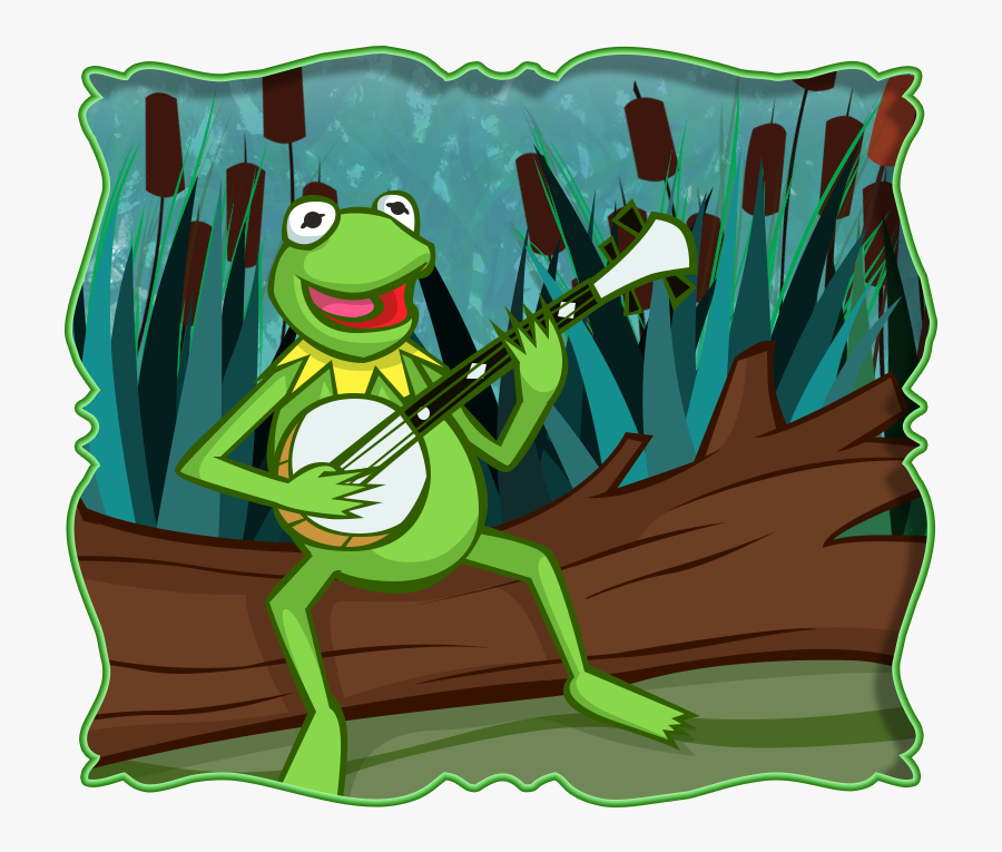 Transparent Kermit The Frog Clipart - Cartoon, Transparent Clipart