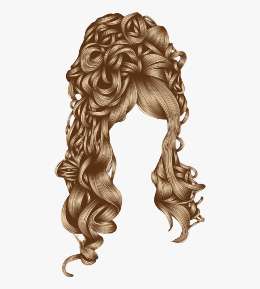 Long Brown Hair Png - Png Hair Style Women, Transparent Clipart
