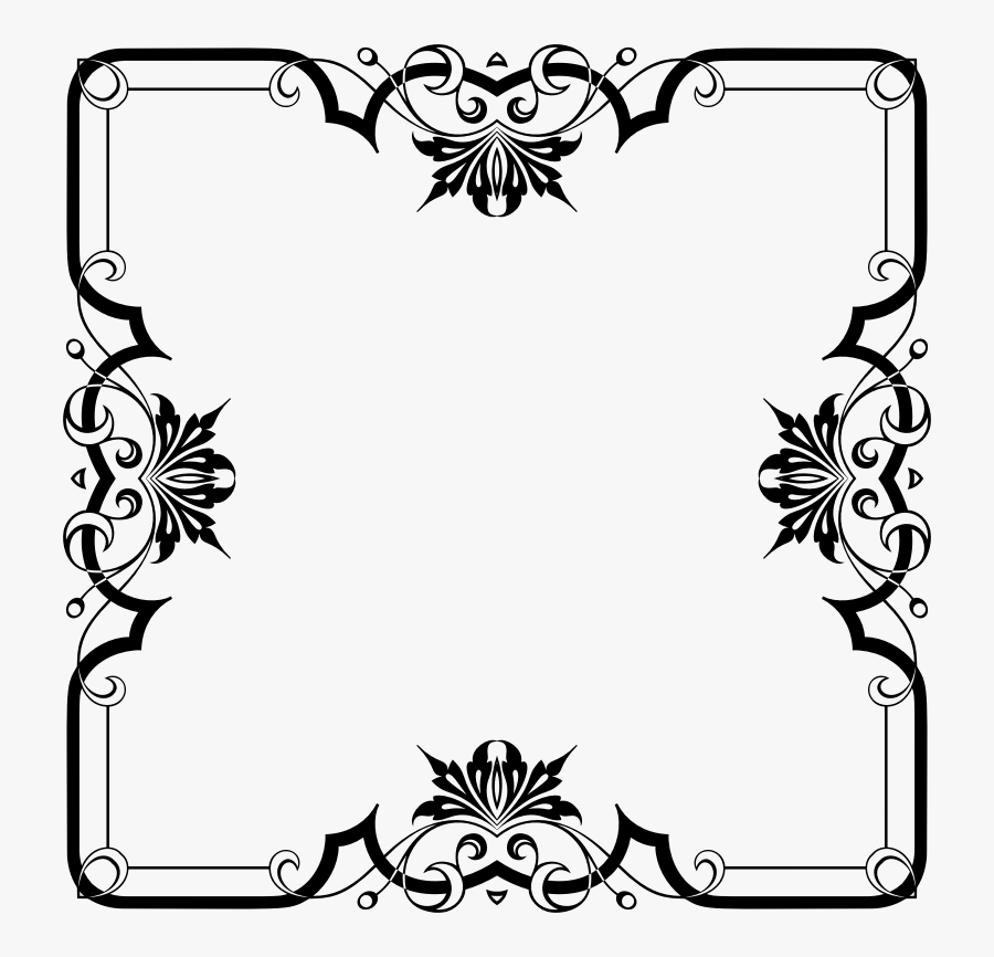 Fancy Frame Extrapolation - Marcos De Diplomas Png, Transparent Clipart