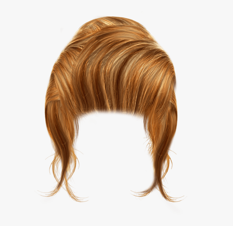 Hair Png No Color Clipart - Transparent Background Girls Hair Png, Transparent Clipart