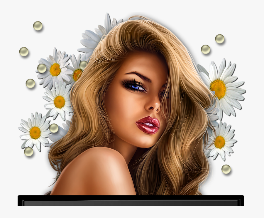 Camomile, Transparent Clipart