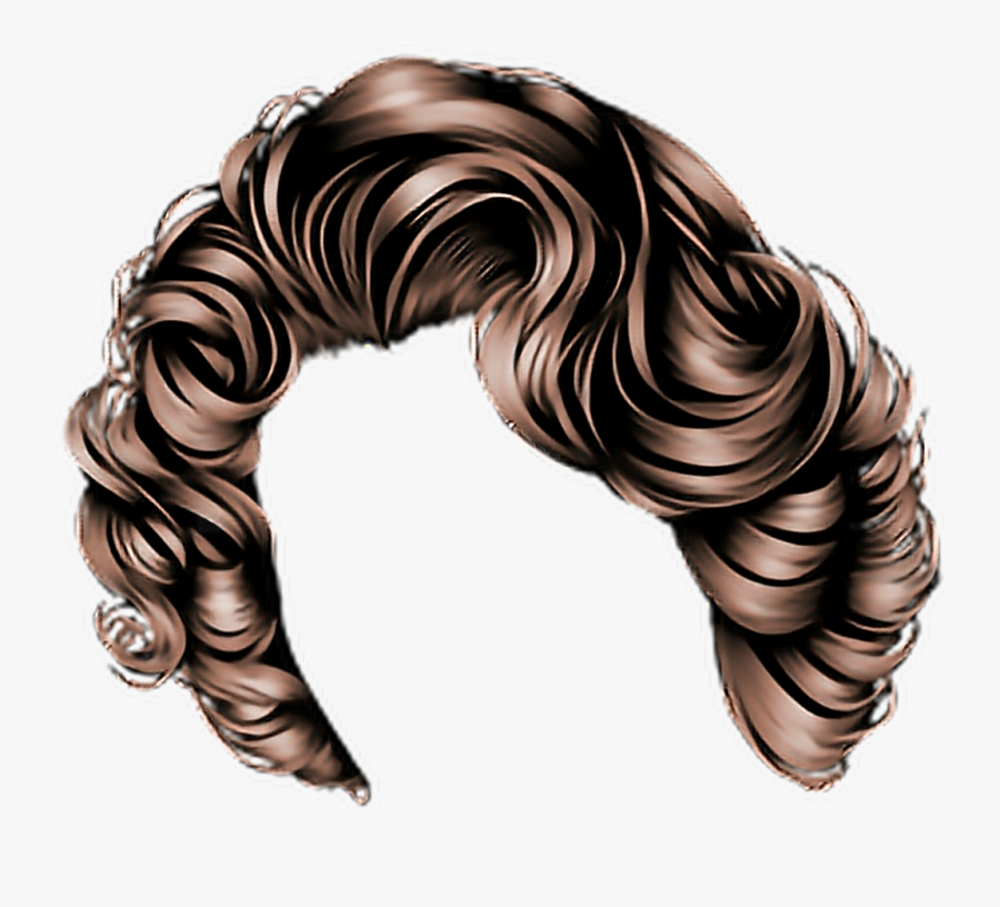 Peinados Png Para Photoshop Clipart , Png Download - Curly Hair Png Transparent, Transparent Clipart