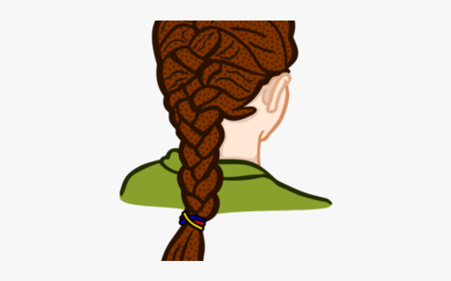 Hair Braid Cliparts - Braid Clipart, Transparent Clipart