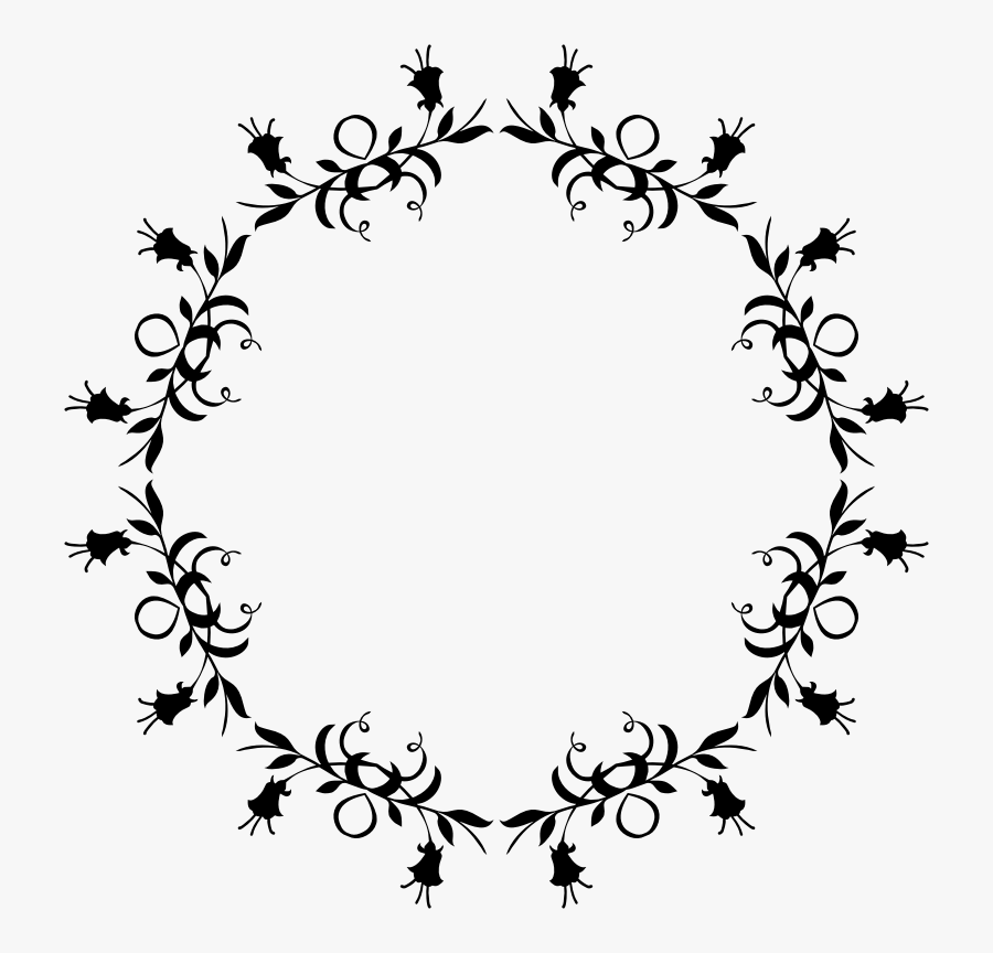 Line Art,symmetry,area - Transparent Background Border Png, Transparent Clipart