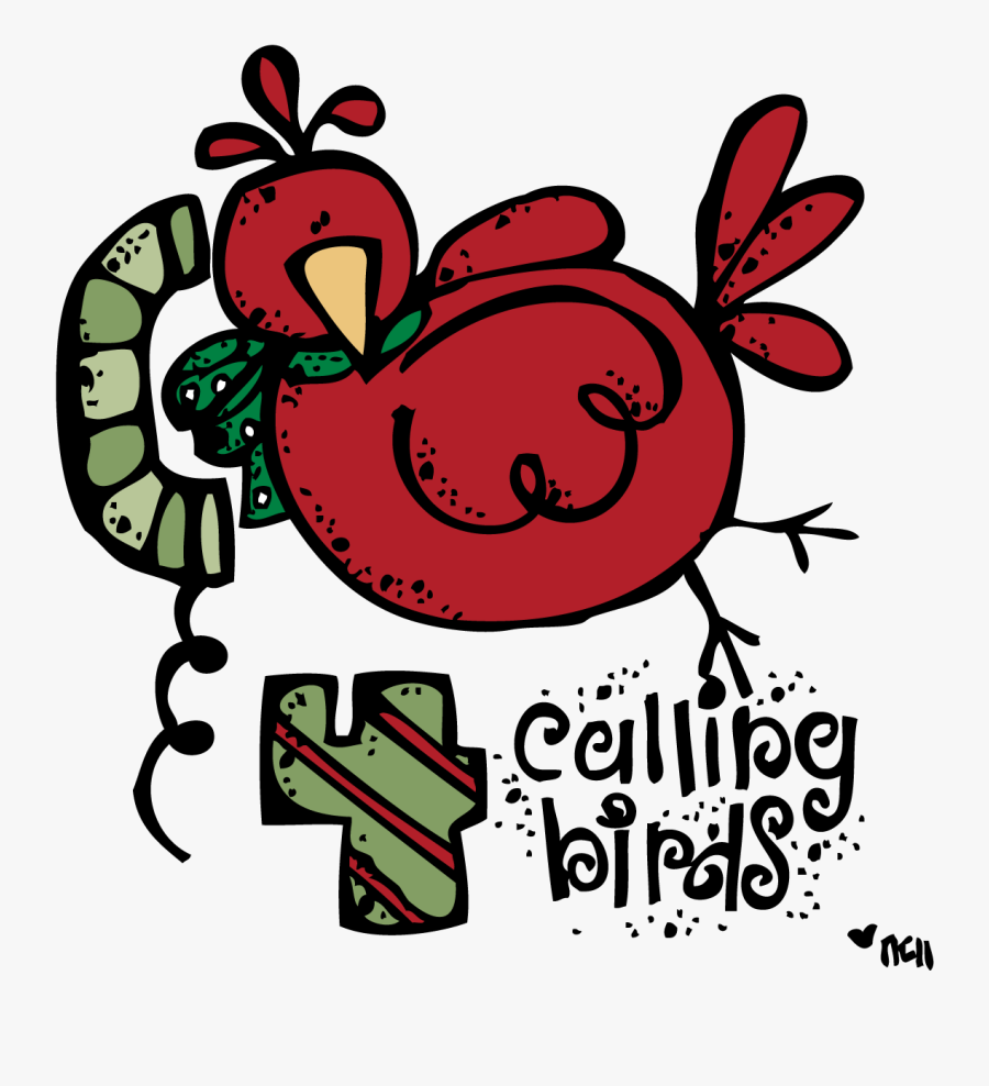 Calling Birds On, Transparent Clipart