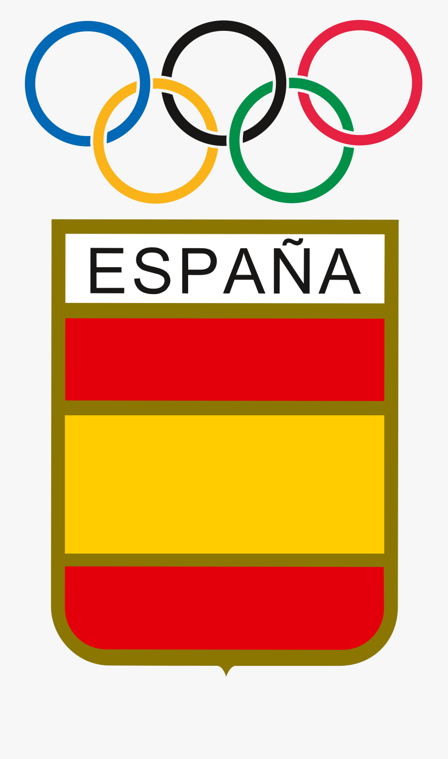 Rectangle - Spain Olympics, Transparent Clipart
