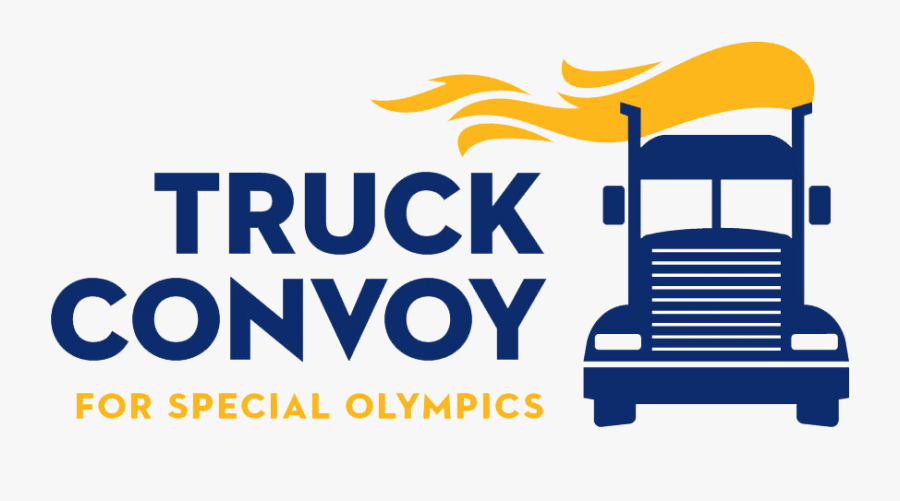 Special Olympics Truck Convoy 2018 Clipart , Png Download - Graphic Design, Transparent Clipart